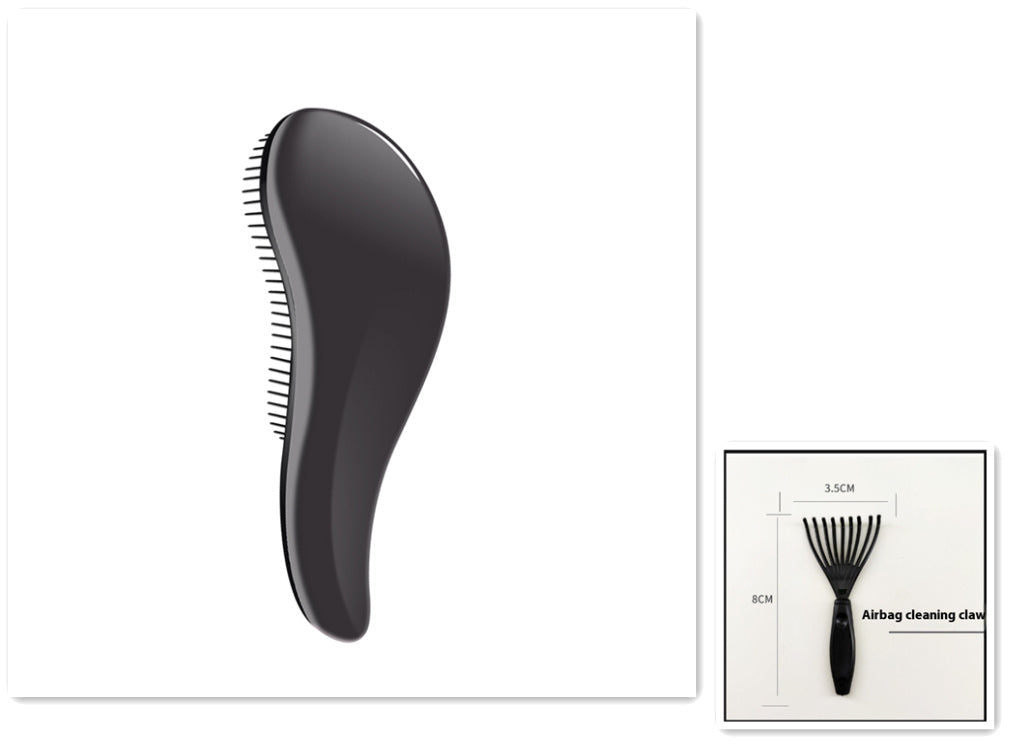 KTX-056851 Detangling Hair Comb for Effortless Knot-Free Styling - 18Cm Plastic Hair Brush