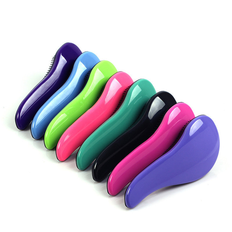 KTX-056851 Detangling Hair Comb for Effortless Knot-Free Styling - 18Cm Plastic Hair Brush