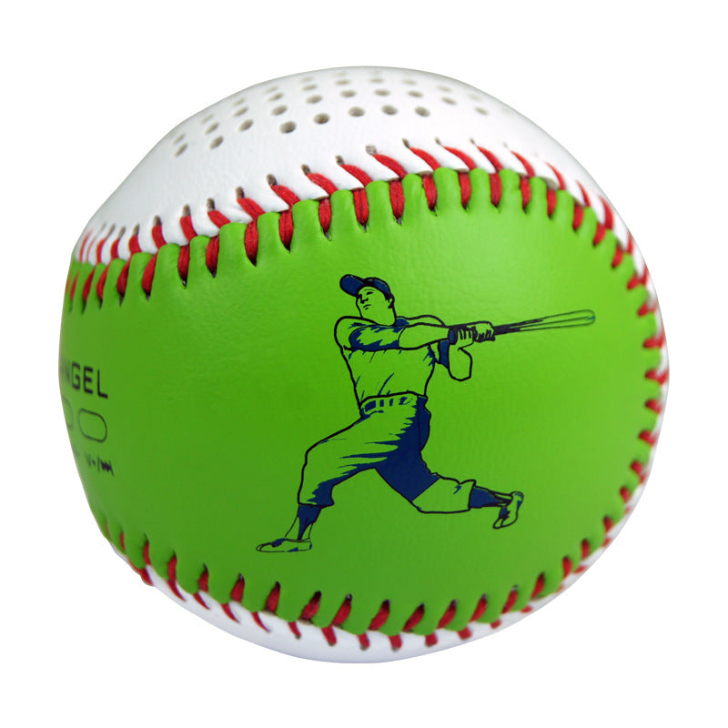 KTX-082771 Bluetooth Baseball Home Speaker - Compact 3W Output, 150-18000Hz Frequency, White/Orange/Green Colors