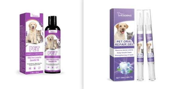 JMT-806410 Pet Oral Repair Gel with Natural Extracts - Includes Healing Chamomile, Lemon, Mint, and Gallnut Extracts, 6ml Pack