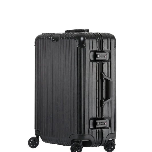 KTX-160723 Aluminium Frame Trolley Suitcase with Combination Lock for Business Travel