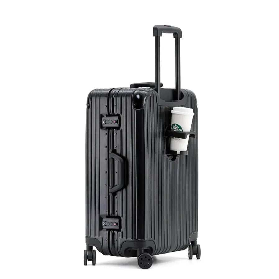 KTX-160723 Aluminium Frame Trolley Suitcase with Combination Lock for Business Travel