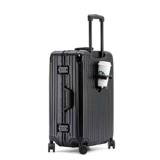 KTX-160723 Aluminium Frame Trolley Suitcase with Combination Lock for Business Travel