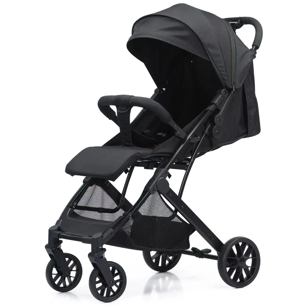 KTX-271187 2-in-1 Lightweight Foldable Compact Stroller and Baby Carriage with Adjustable Canopy