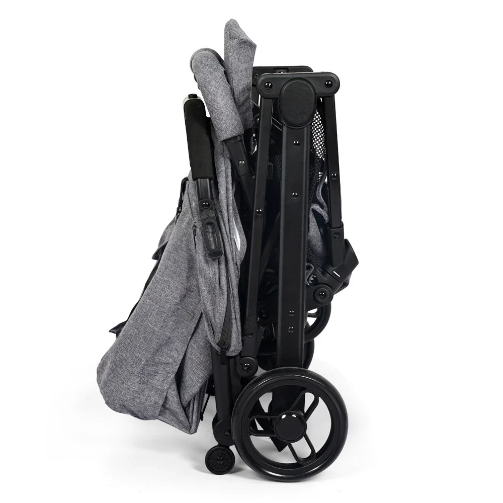 KTX-271187 2-in-1 Lightweight Foldable Compact Stroller and Baby Carriage with Adjustable Canopy