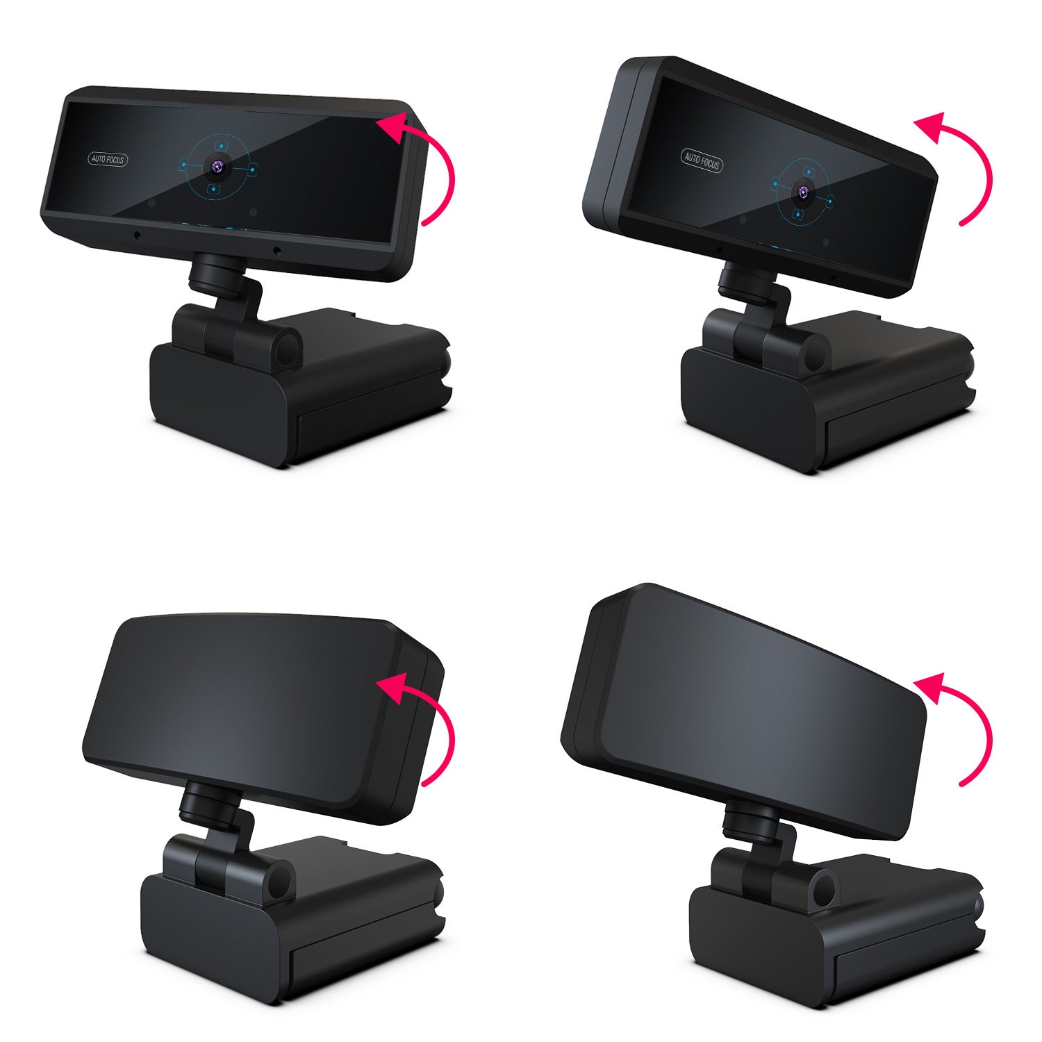 KTX-936083 W5 HD Webcam with Crystal Clear Image Quality and Built-in Microphone