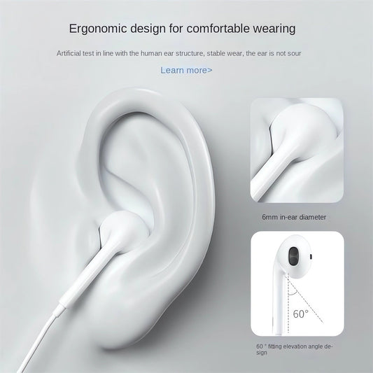 KTX-962899 Lightning In-Ear Headphones with Built-in Remote for iPhone Models Including 14, 13, 12, 11, 8 Plus, XS, 7, Wired Earbuds for Direct Listening