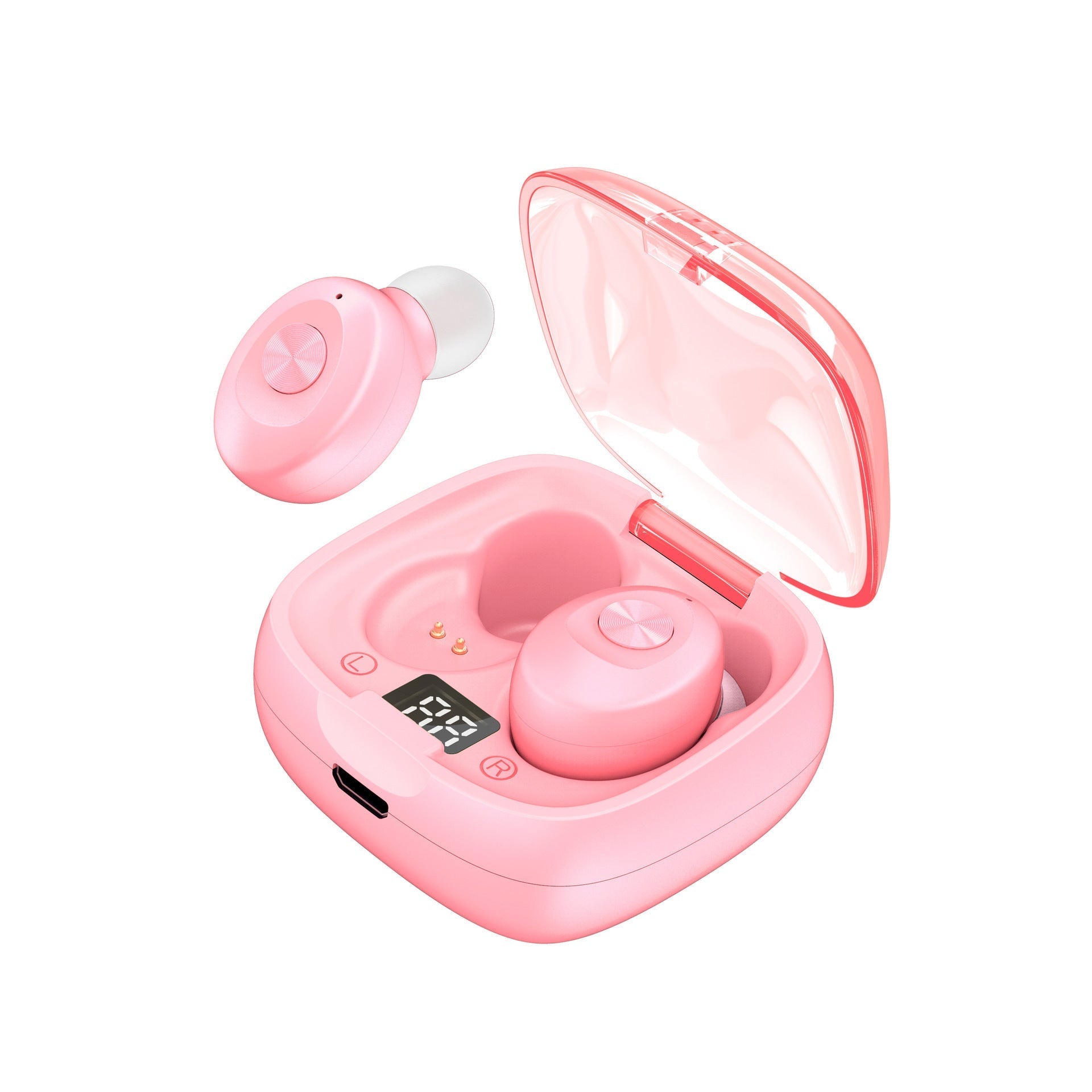 KTX-360723 Mini Wireless Bluetooth Earbuds, Waterproof Sport Headphones with Stereo Sound, Long Battery Life and Efficient Charging