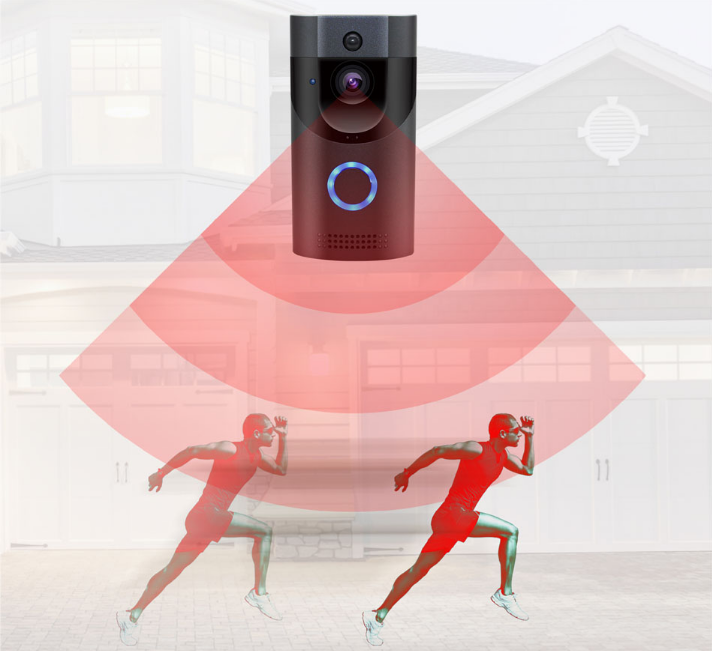 KTX-453459 Smart Wi-Fi Video Doorbell with Mobile Remote Intercom Functionality