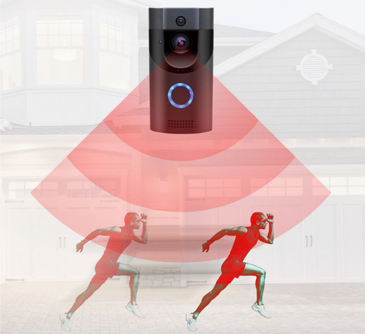KTX-453459 Smart Wi-Fi Video Doorbell with Mobile Remote Intercom Functionality