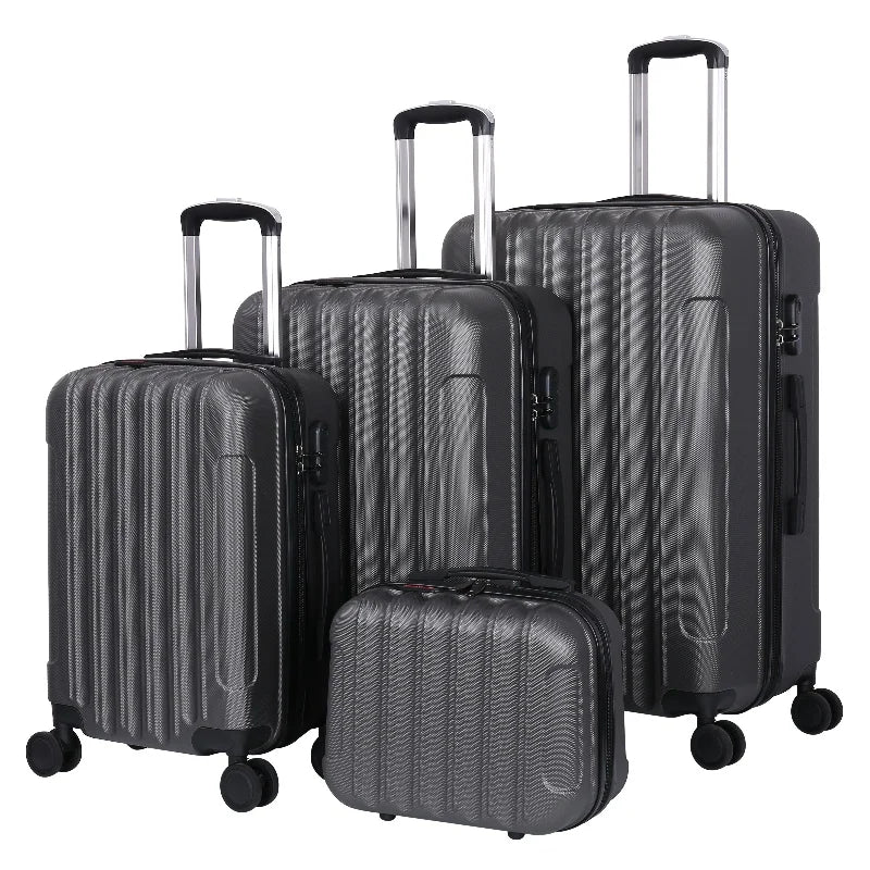 KTX-257875 Durable ABS Hard Shell Spinner Carry-On Trolley Suitcase for Travel