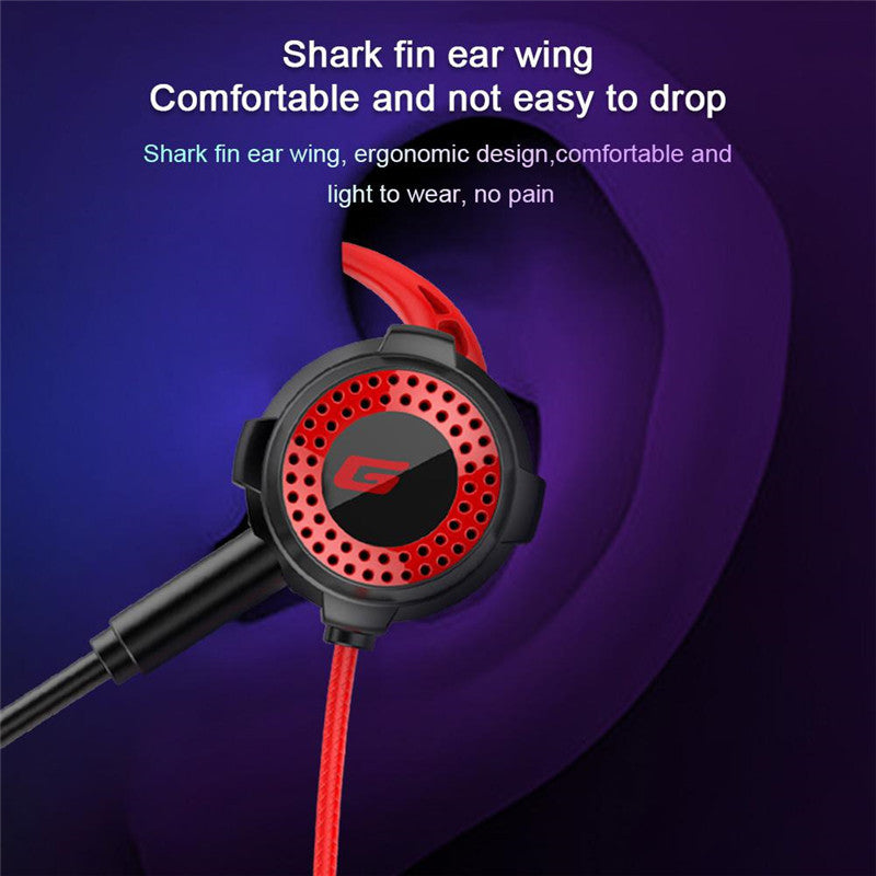 KTX-787411 Wired In-Ear Gaming Headset with Microphone for Mobile Gaming