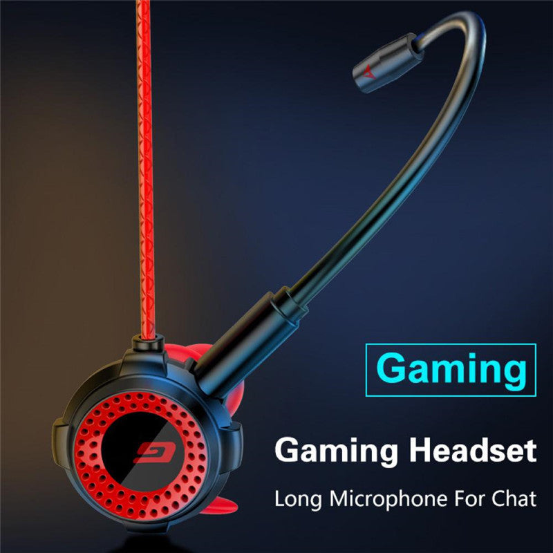 KTX-787411 Wired In-Ear Gaming Headset with Microphone for Mobile Gaming