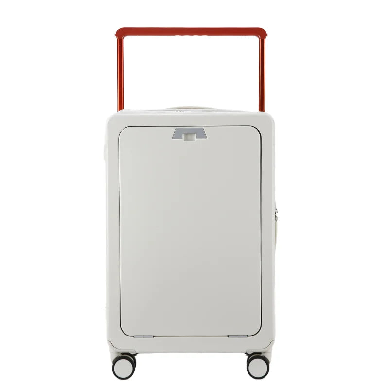 KTX-339219 Compact 20-Inch Expandable Suitcase with Laptop Stand and Smooth Rolling Wheels