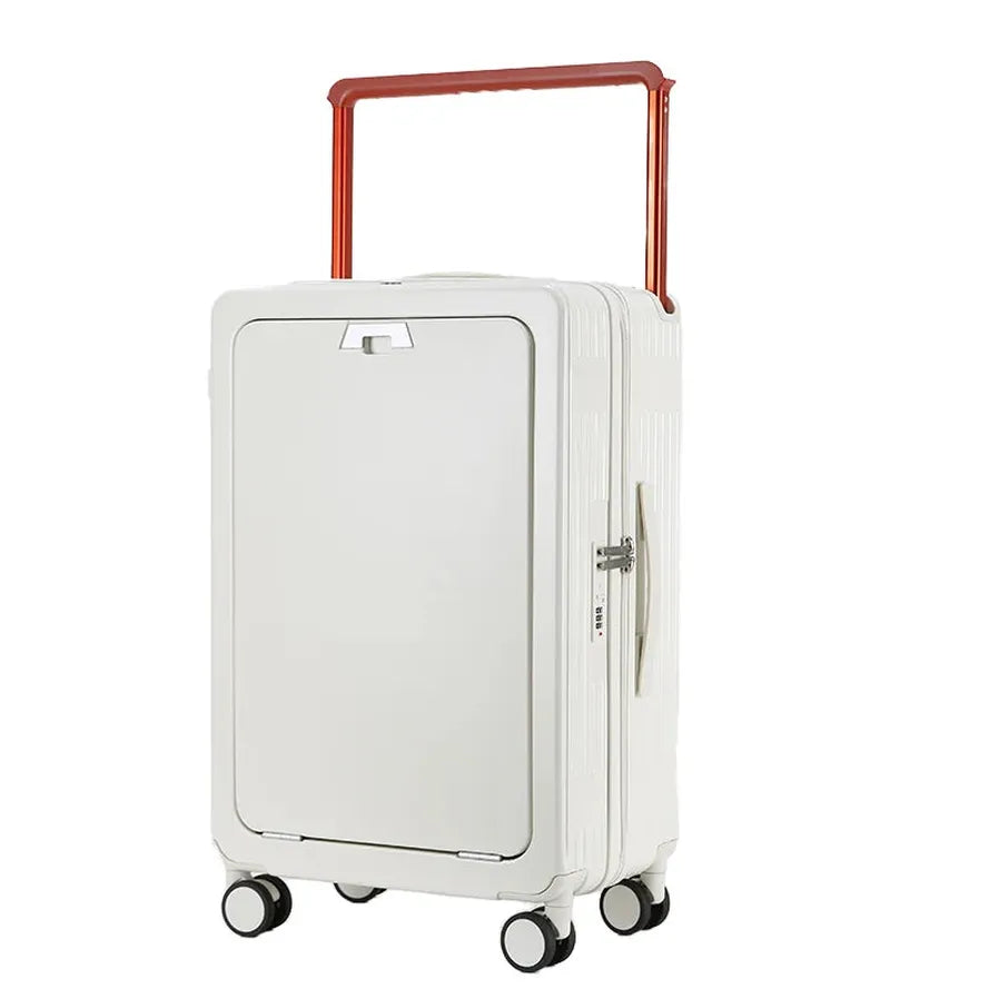 KTX-339219 Compact 20-Inch Expandable Suitcase with Laptop Stand and Smooth Rolling Wheels