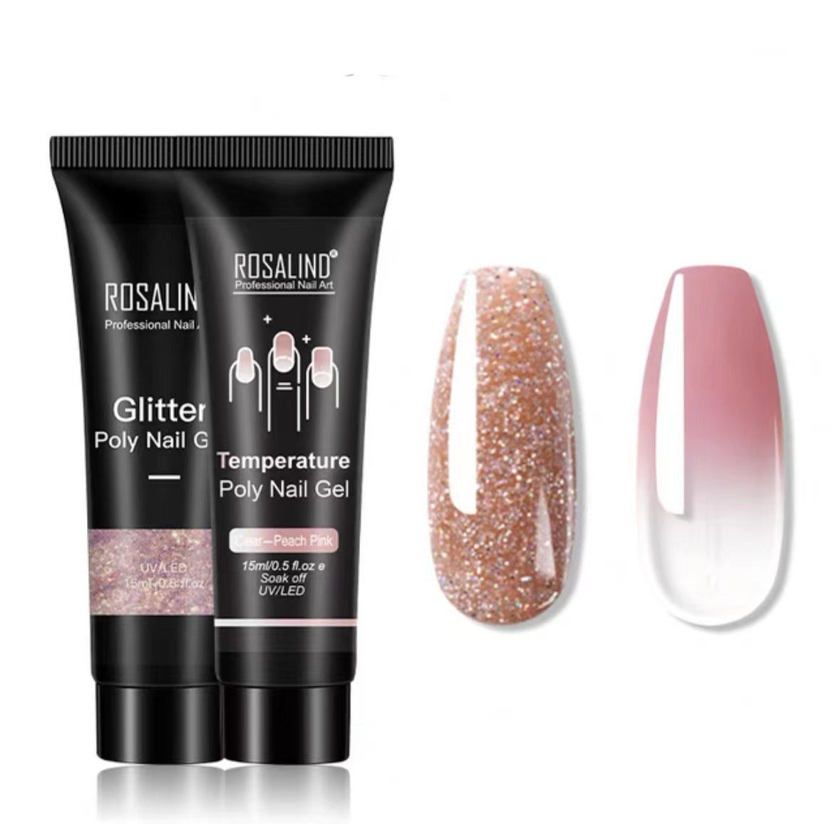 JMT-810698 Poly Nail Gel Manicure Set - Complete Nail Polish Kit for Stunning Nails