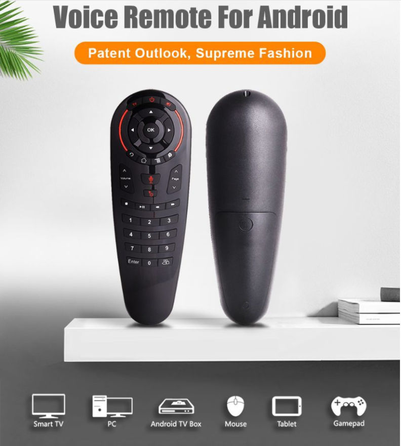 KTX-626899 Wireless Keyboard Remote Control with Built-in Touchpad for Smart Devices