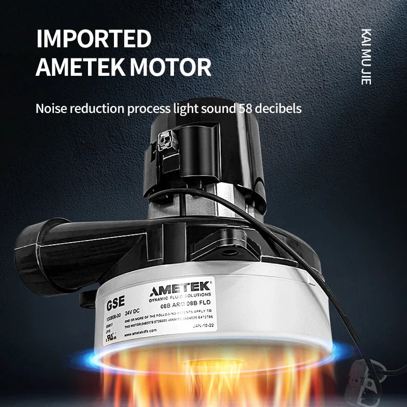 KTX-076115 Collapsible Floor Scrubber and Dryer with Washing and Scrubbing Functions