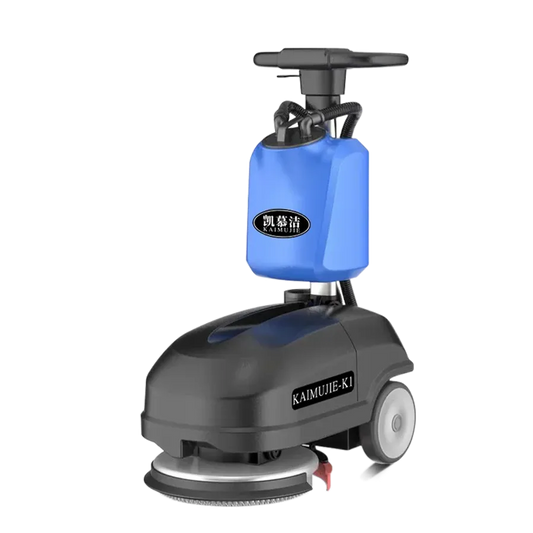 KTX-076115 Collapsible Floor Scrubber and Dryer with Washing and Scrubbing Functions