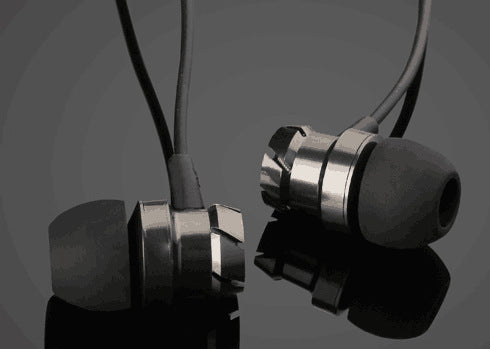 KTX-588499 Metal In-Ear Earphones with Turbo Bass and Microphone for Mobile and Computer Use