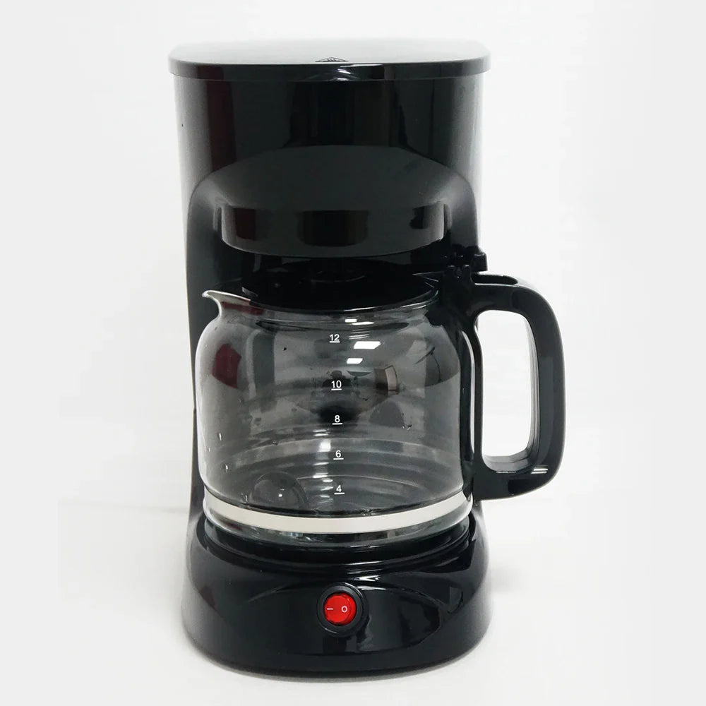 KTX-409555 12-Cup Stainless Steel Coffee Maker for Home and Office Use with 1.8L Capacity
