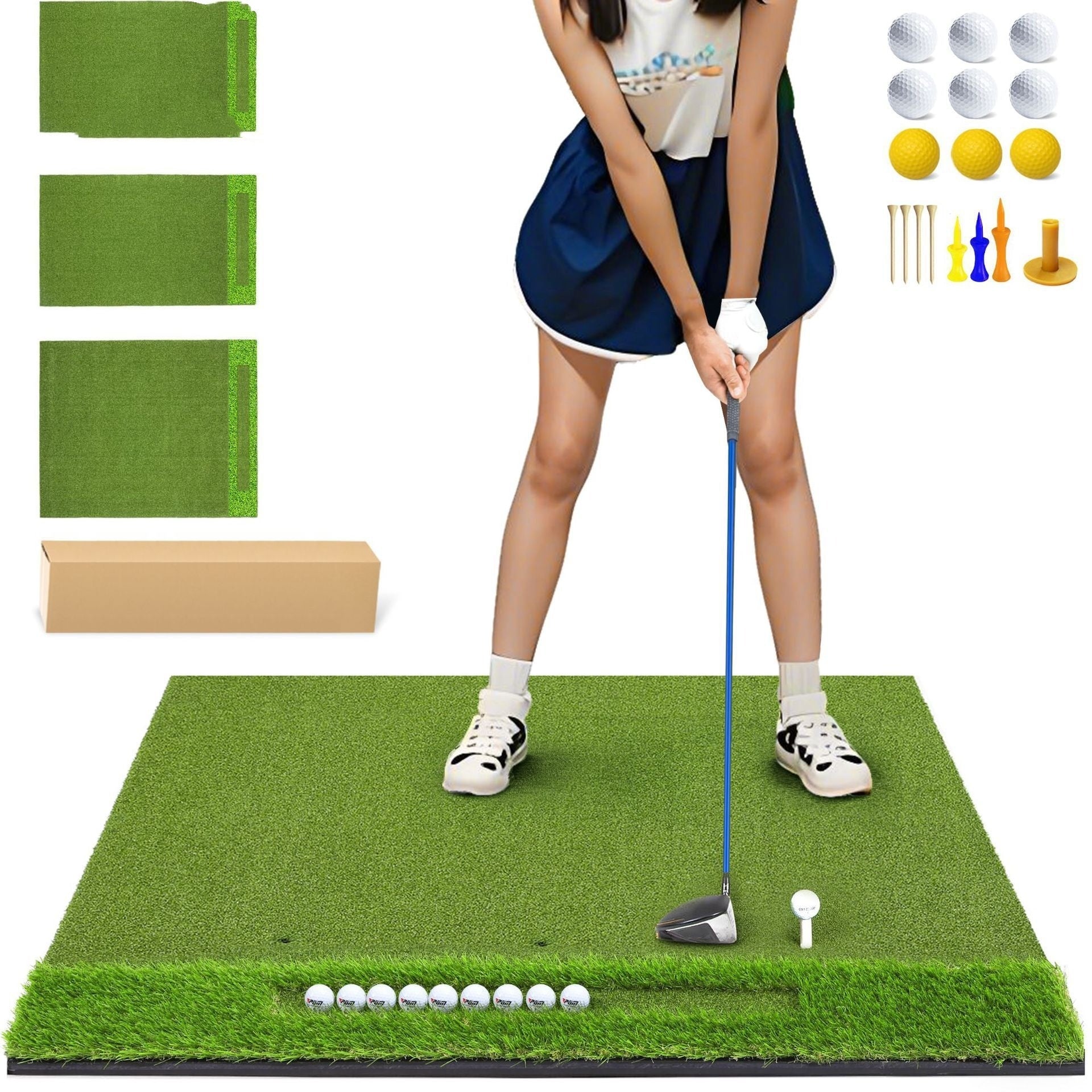 KTX-961619 High-Density Curved Wire Swing Mat for Indoor and Outdoor Use