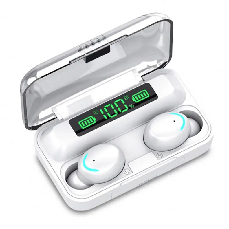 KTX-361555 F9 True Wireless Stereo Earbuds with Waterproof Design and LED Indicator - Sports In-ear Headphones