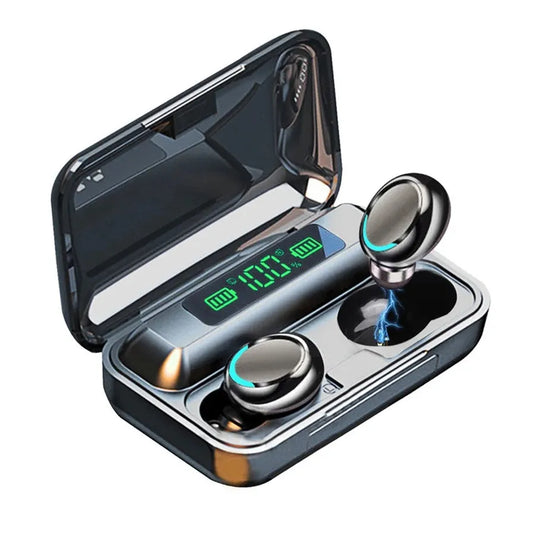 KTX-361555 F9 True Wireless Stereo Earbuds with Waterproof Design and LED Indicator - Sports In-ear Headphones
