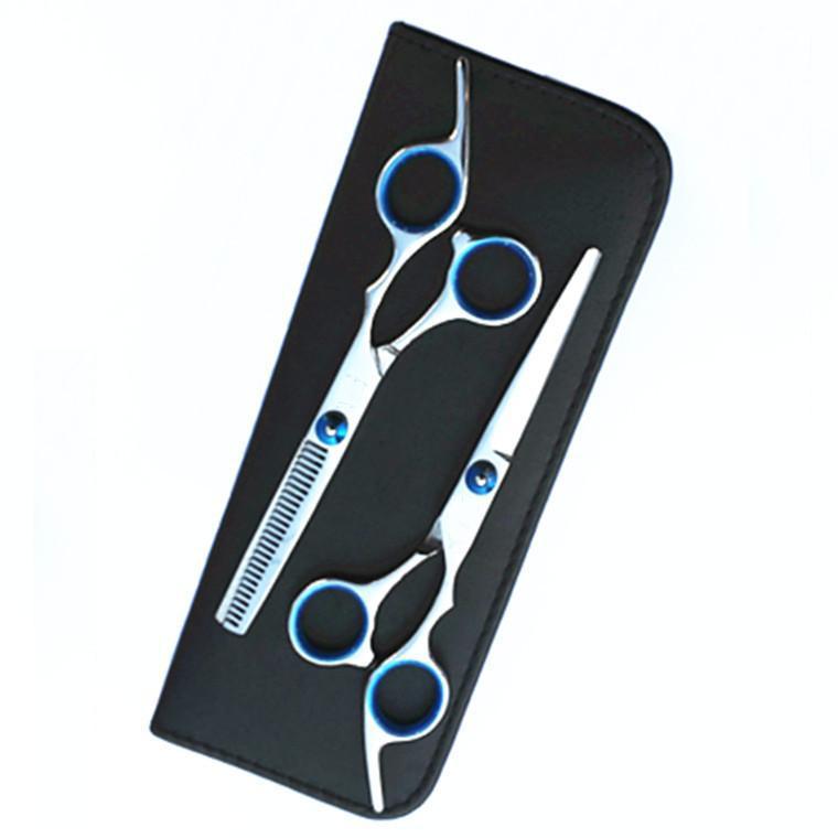 KTX-909971 Premium Hairdressing Scissors Set for Precision Cutting - 6 to 10 Pieces for Professional Use