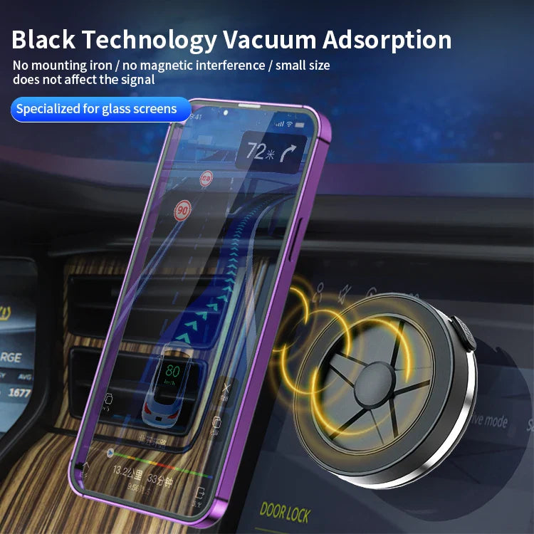 KTX-065235 Universal Car Phone Holder with Strong Vacuum Suction Cup for Dashboard Use