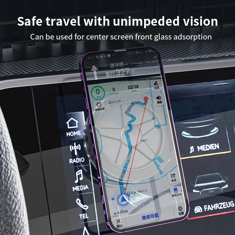 KTX-065235 Universal Car Phone Holder with Strong Vacuum Suction Cup for Dashboard Use