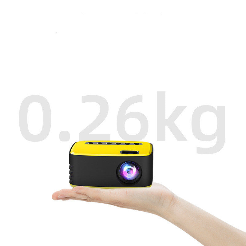 KTX-454931 New T20 Mini Home Projector with LED Technology - HD Resolution, Compact Size for Easy Portability