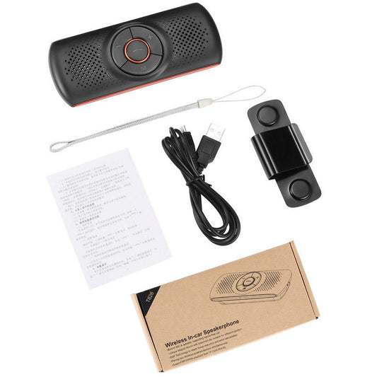KTX-672595 Wireless Bluetooth Car Hands-Free Speaker with Subwoofer for Smartphones