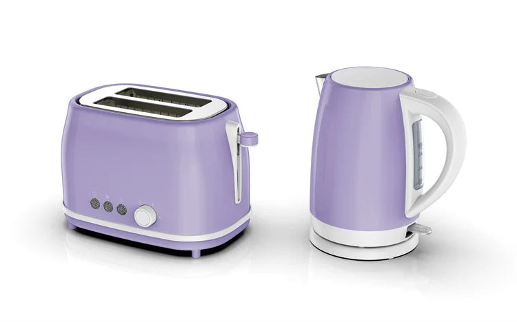 KTX-470803 Automatic Two-Slice Electric Toaster with Retro Design and Digital Controls