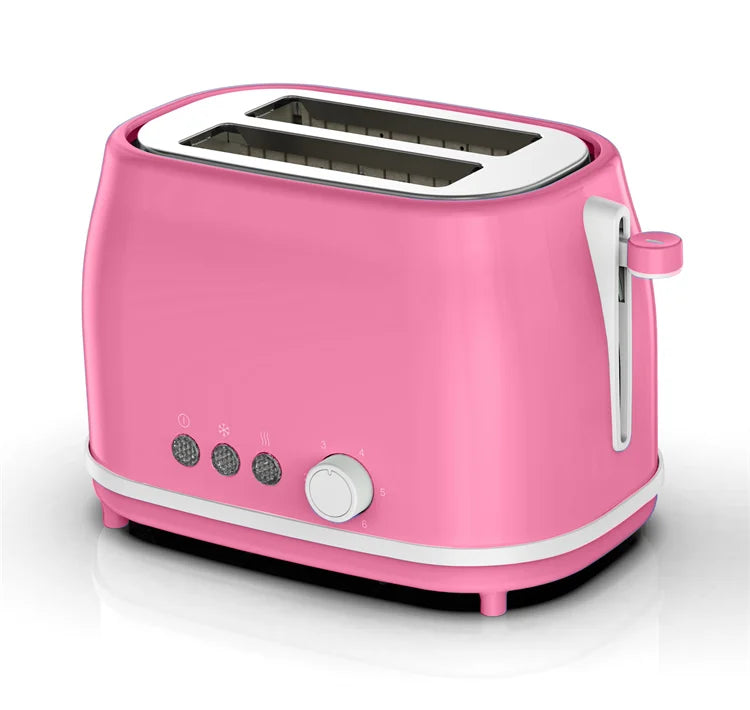 KTX-470803 Automatic Two-Slice Electric Toaster with Retro Design and Digital Controls