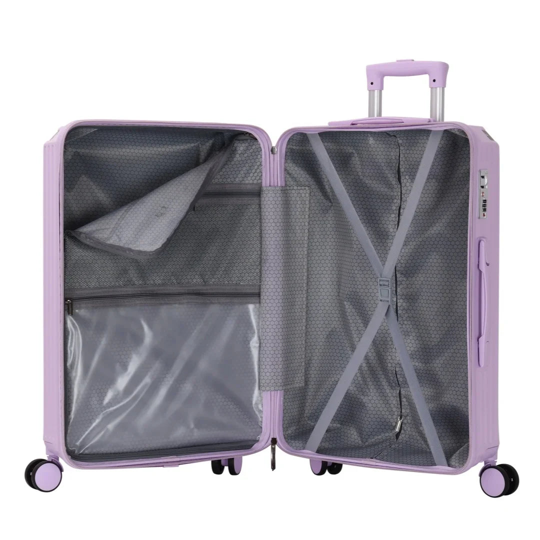 KTX-766355 Durable Lightweight PP Cabin Luggage for Travel - Versatile and Stylish Suitcase