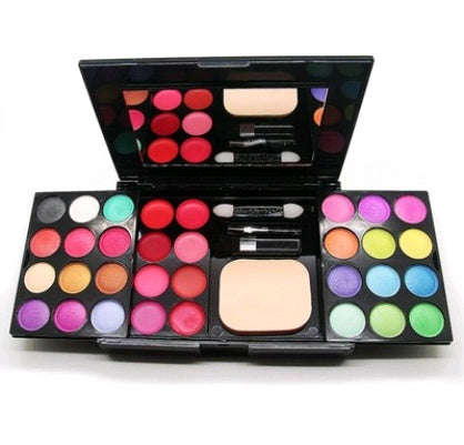 KTX-909459 All-in-One Makeup Gift Set with Eyeshadow Palette, Blush, Bronzer, and Concealer for Natural Looks
