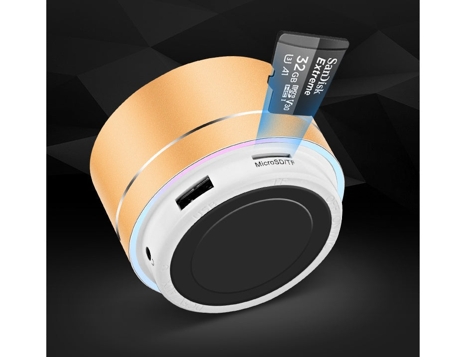KTX-841043 Compact Wireless Bluetooth Speaker with AUX and TF Card Support - Portable Audio Solution