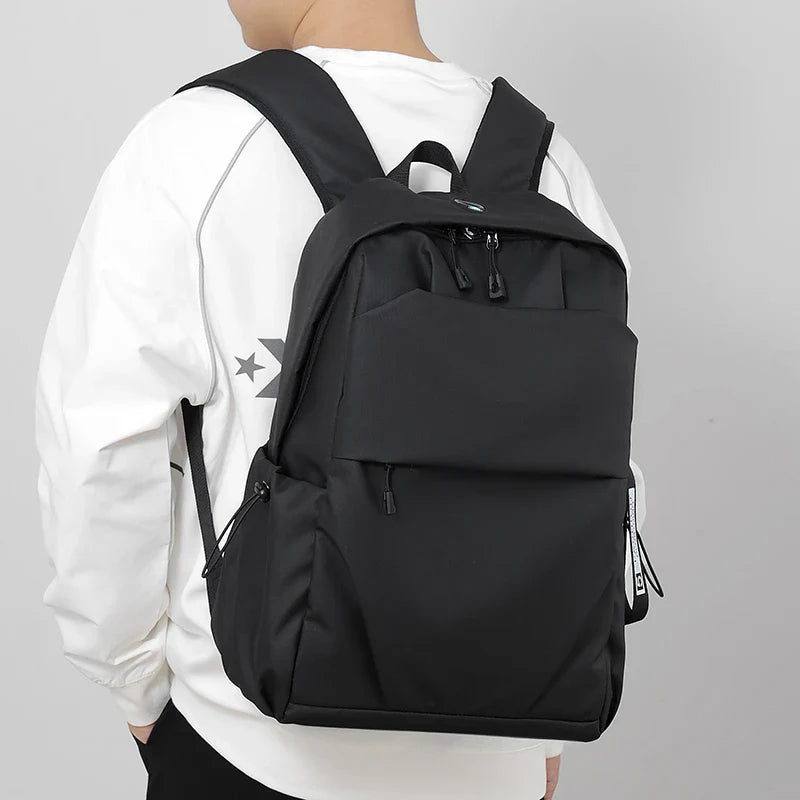 KTX-609107 Waterproof 17 Inch Nylon Student Backpack with Large Capacity for Laptops