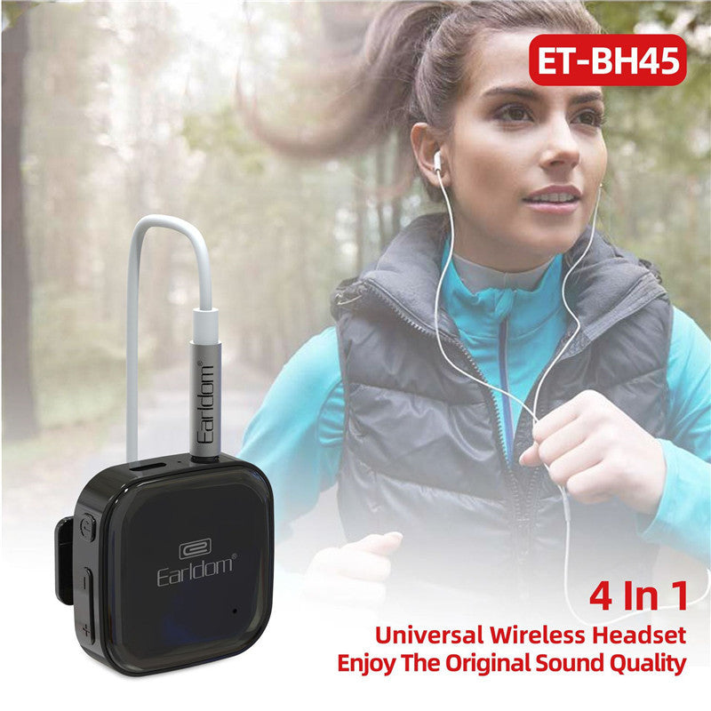 KTX-952851 Wireless Bluetooth Audio Receiver for Headphones with 10m Range and Voice Control Function