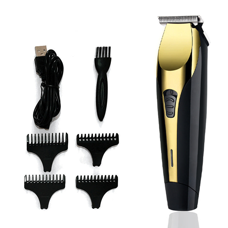 KTX-894163 USB Rechargeable Baby Hair Clipper with Steel Head and Limit Combs