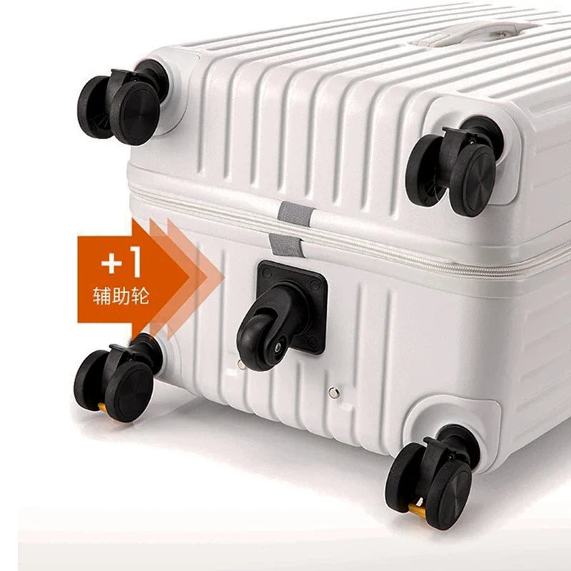 KTX-735891 3-in-1 Travel Luggage Set with USB Port and Antilock Brake System - 24-Inch Suitcase