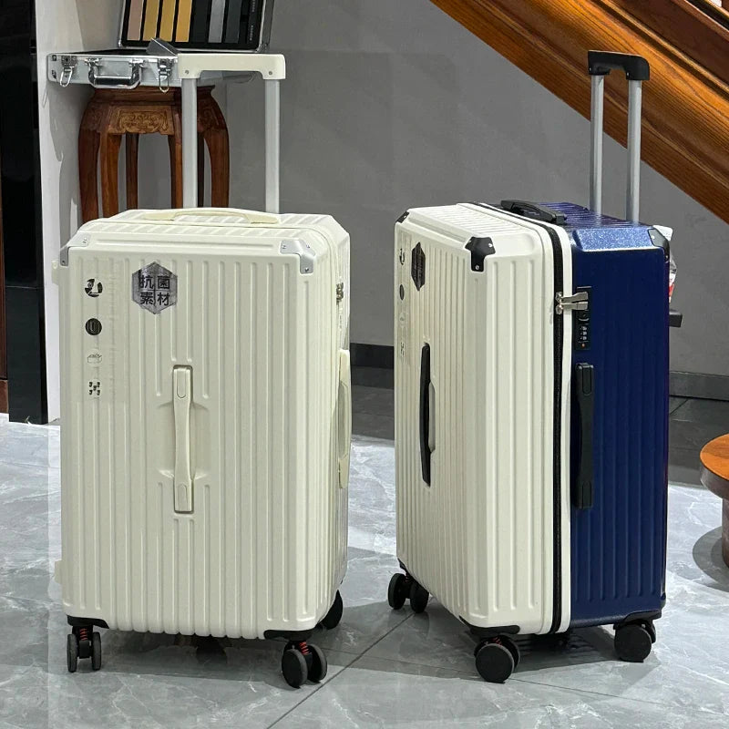 KTX-735891 3-in-1 Travel Luggage Set with USB Port and Antilock Brake System - 24-Inch Suitcase