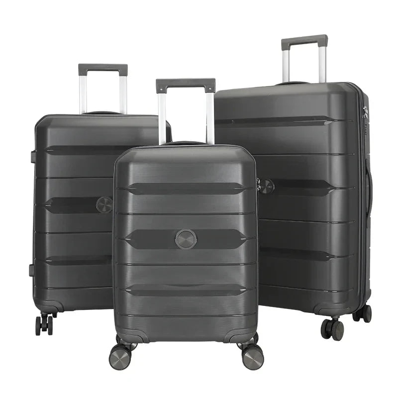 KTX-456787 Custom Waterproof Suitcase with Wheels - 20, 24, 28 Inch Carry-On Travel Luggage Set