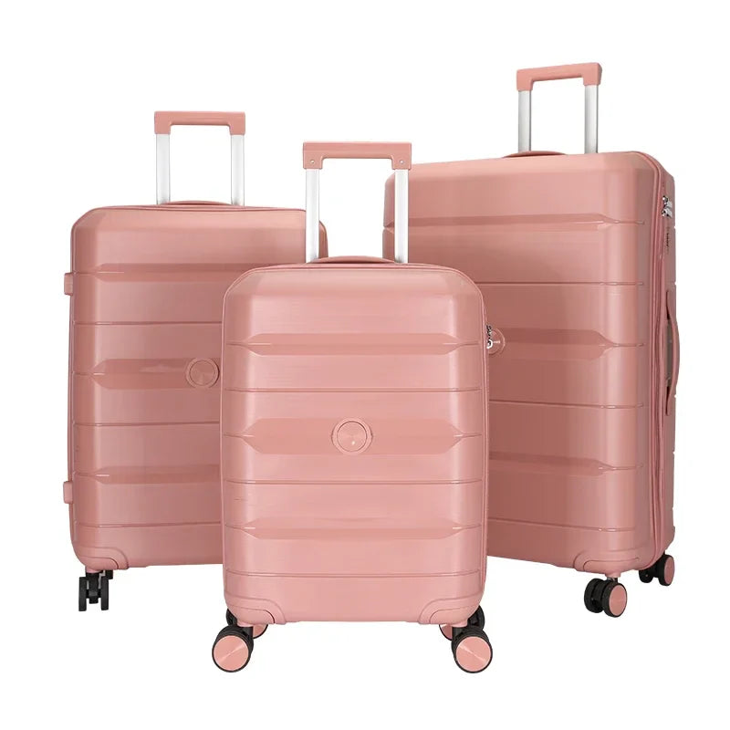 KTX-456787 Custom Waterproof Suitcase with Wheels - 20, 24, 28 Inch Carry-On Travel Luggage Set