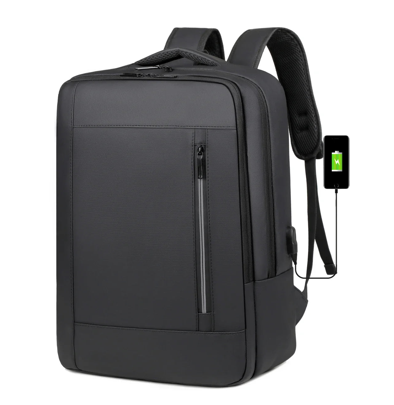 KTX-620307 Custom Logo Waterproof USB Laptop Backpack with Large Capacity for Travel and School Use