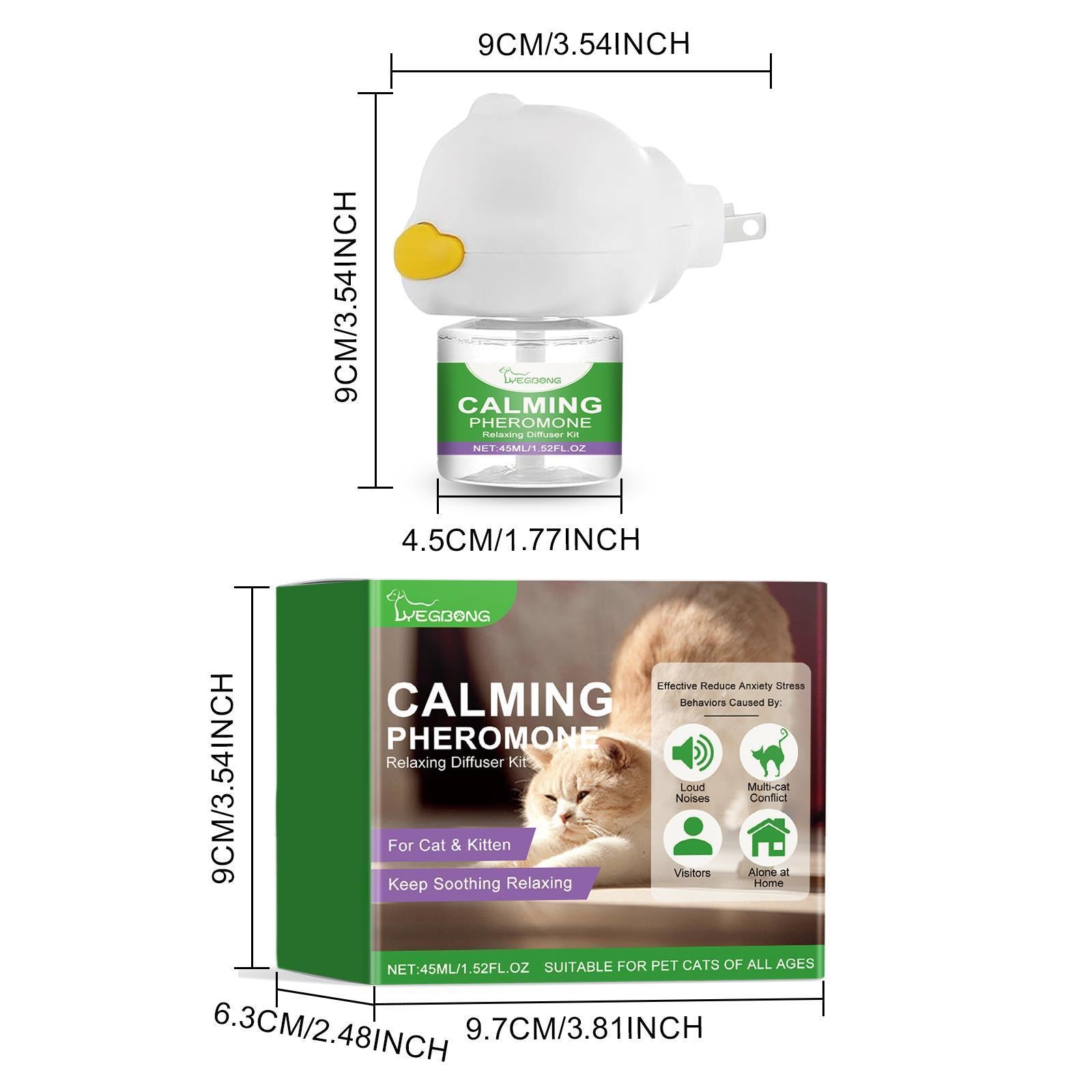 JMT-839178 Cat Emotional Care Set for Soothing and Calming During Estrus and Irritability