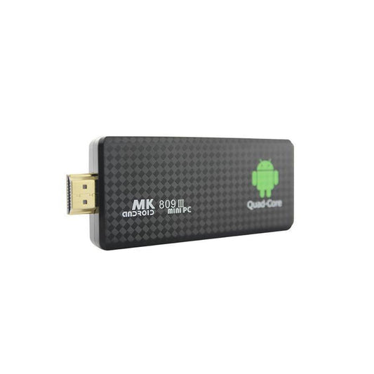 KTX-306899 Android TV Streaming Device MK809III with Cortex-A7 Quad-Core Processor, 2GB RAM, 8GB Storage, and 1080P HD Video Support