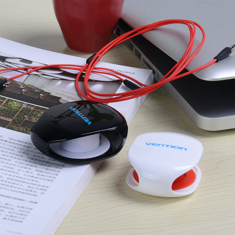 KTX-759699 Multi-Purpose Data Cable Reel for Headphones, Charging, and Audio Cables