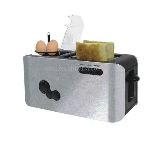 KTX-452691 2-in-1 Breakfast Set with Toaster and Cooking Surface